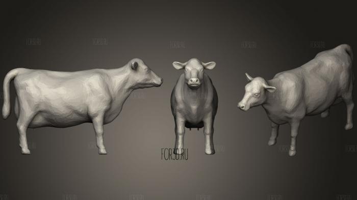 Cow Udders stl model for CNC
